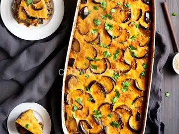 Cheesy Eggplant Casserole