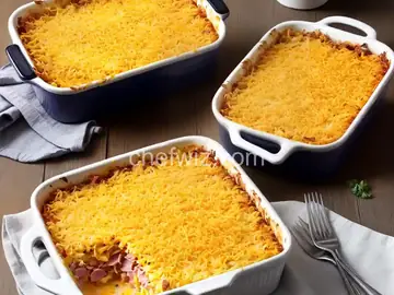 Cheesy Ham and Hash Brown Casserole