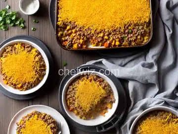 Cheesy Hamburger Rice Casserole