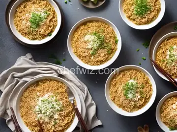 Cheesy Ramen Noodles