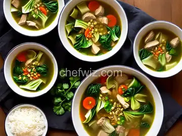 Chicken Bok Choy Soup