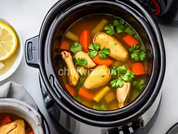 Chicken Broth in a Slow Cooker