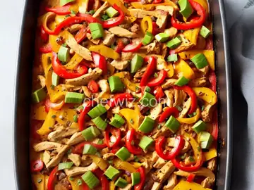 Chicken Fajita Bake