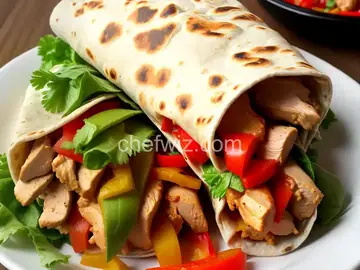 Chicken Fajita Burrito