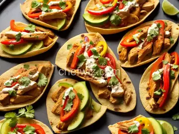 Chicken Fajita Melts