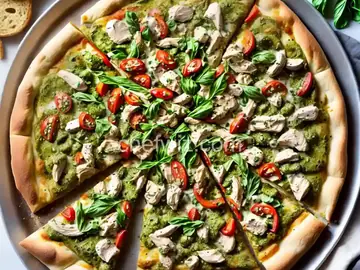 Chicken Pesto Pizza