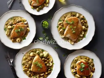 Chicken Piccata with Artichoke Hearts