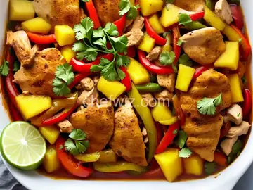 Chicken Pineapple Fajitas