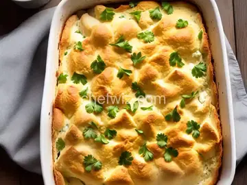 Chicken Salad Souffle Casserole