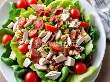 Chicken Salad with Bacon, Lettuce, and Tomato