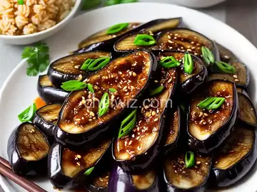Chinese Eggplant with Garlic Sauce