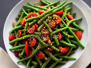 Chinese Green Bean Stir-Fry