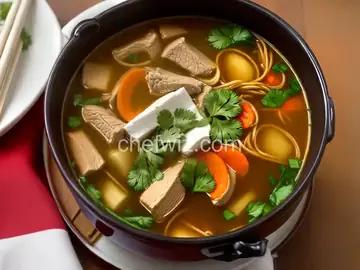 Chinese Lion's Head Soup