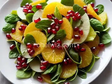 Citrus and Pomegranate Salad