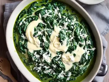 Coconut Creamed Spinach