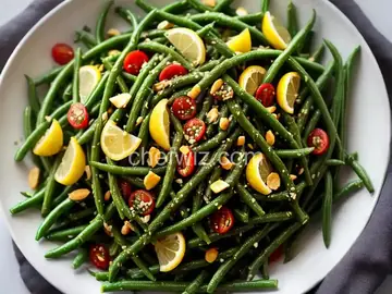 Cold Green Bean Salad with Lemon Vinaigrette