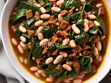 Collard Greens with White Beans