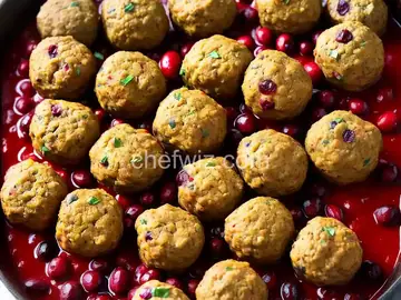 Cranberry Jalapeño Meatballs