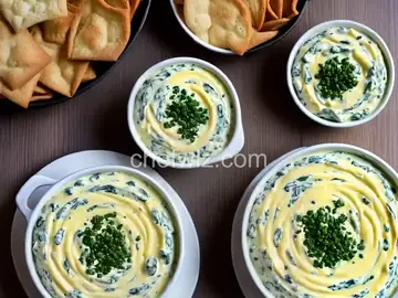 Creamy Cheesy Spinach Dip