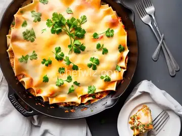 Creamy Chicken Lasagna