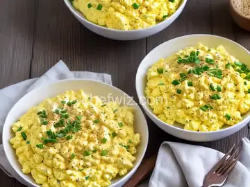 Creamy Cottage Cheese Scrambled Eggs