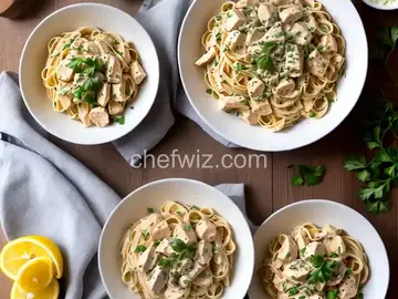 Creamy Garlic Chicken Pasta