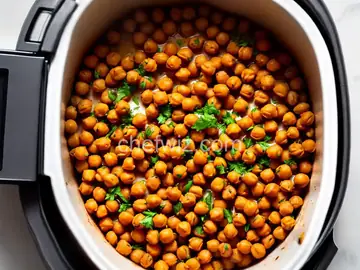 Crispy Air Fryer Chickpeas