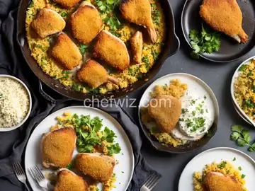 Crispy Panko Chicken Thighs
