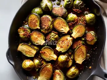 Crispy Parmesan-Crusted Roasted Brussels Sprouts