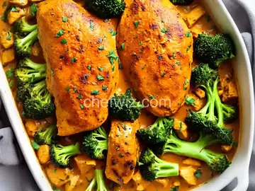 Curried Chicken and Broccoli Casserole