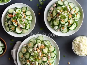 Dad's Creamy Cucumber Salad