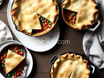 Dad's Leftover Turkey Pot Pie
