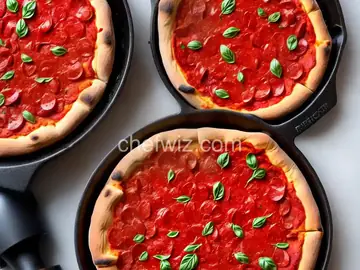 Deep-Dish Cast Iron Pizza