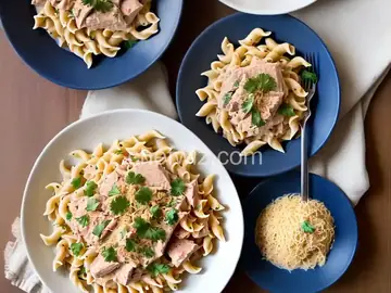 Dorm Room Cheesy Tuna and Noodles
