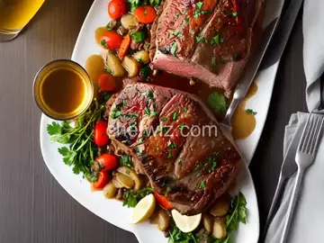 Dragan's Leg of Lamb with Garlic and Beer
