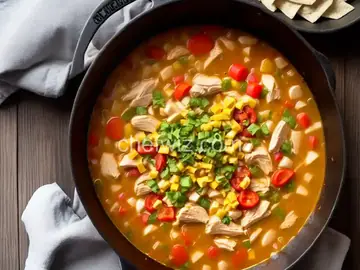 Dutch Oven White Chicken Chili