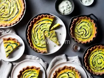 Easiest Zucchini Quiche