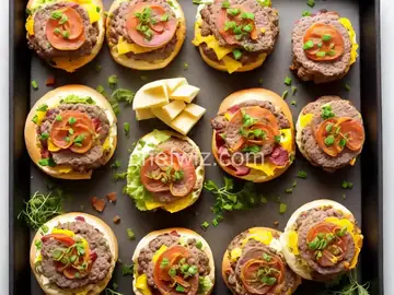 Easy Bacon, Onion, and Cheese-Stuffed Burgers