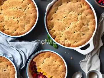 Easy Batter Fruit Cobbler