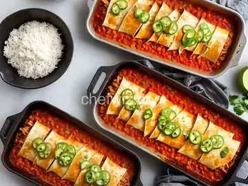 Easy Chicken Enchiladas