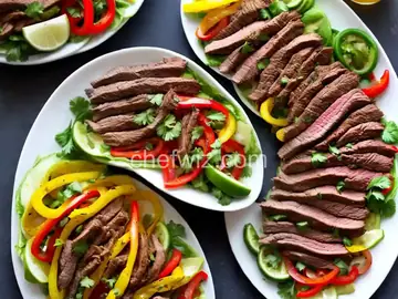 Easy Flank Steak Fajitas
