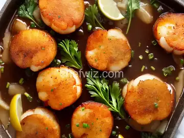 Easy Fried Scallops