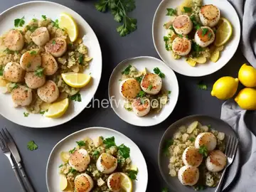 Easy Garlic-Lemon Scallops