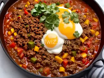 Easy One-Skillet Ground Beef Burrito