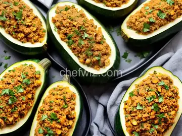 Easy Stuffed Zucchini