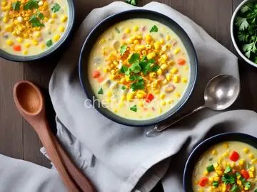 Easy Vegetarian Corn Chowder