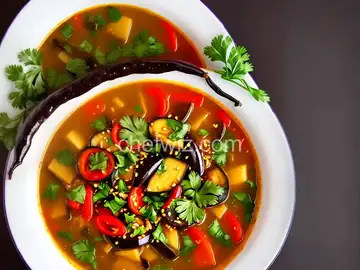 Eggplant Supper Soup
