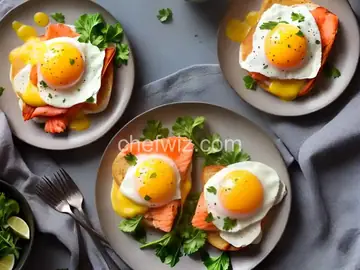 Eggs Benedict with Salmon