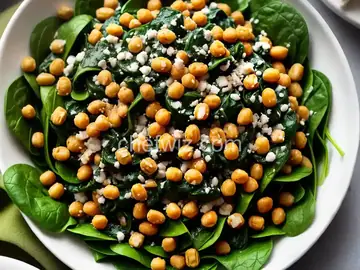 Espinacas con Garbanzos (Spinach with Garbanzo Beans)