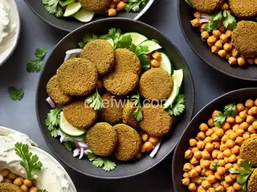 Falafel with Canned Chickpeas
